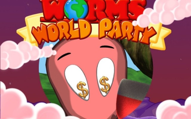 Worms World Party. Desktop wallpaper