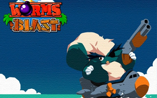 Worms Blast. Desktop wallpaper