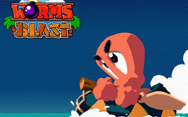 Worms Blast. Desktop wallpaper