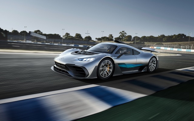 Mercedes-AMG Project ONE Concept 2017. Desktop wallpaper