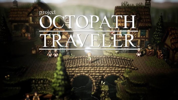 Project Octopath Traveler. Desktop wallpaper