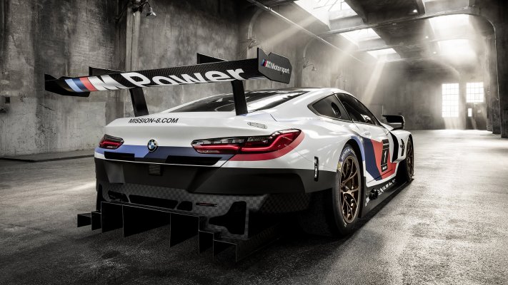 BMW M8 GTE 2018. Desktop wallpaper