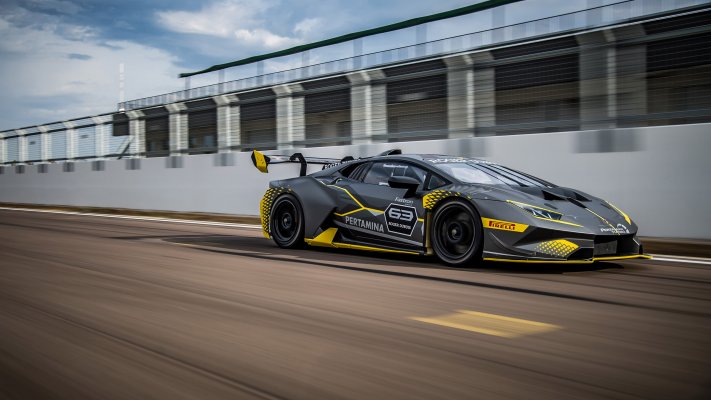 Lamborghini Huracán LP 620-2 Super Trofeo EVO 2018. Desktop wallpaper