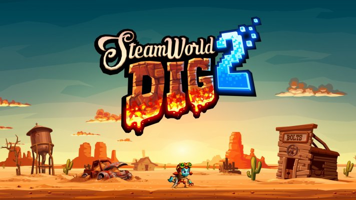 SteamWorld Dig 2. Desktop wallpaper