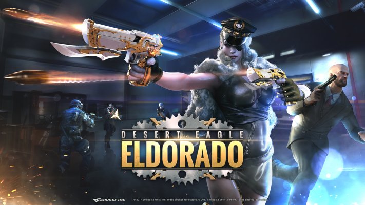 Desert Eagle - El Dorado. Desktop wallpaper