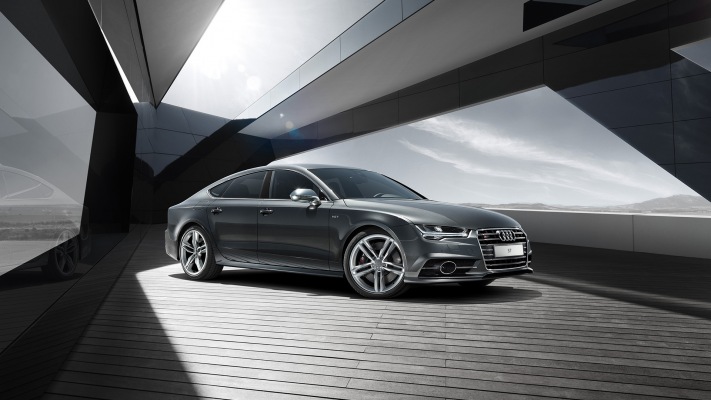 Audi S7 Sportback 2017. Desktop wallpaper