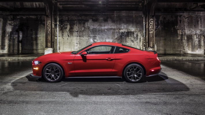 Ford Mustang GT Performance Pack Level 2 2018. Desktop wallpaper