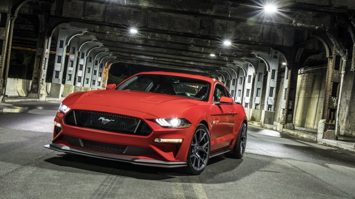 Ford Mustang GT Performance Pack Level 2 2018. Desktop wallpaper