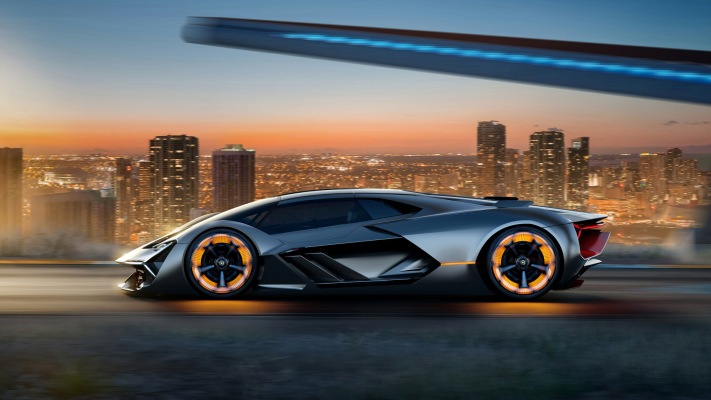 Lamborghini Terzo Millennio Concept 2017. Desktop wallpaper