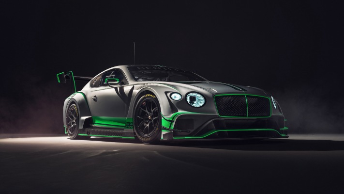 Bentley Continental GT3 2018. Desktop wallpaper