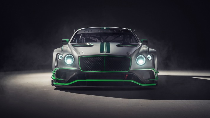 Bentley Continental GT3 2018. Desktop wallpaper