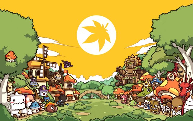 MapleStory. Desktop wallpaper