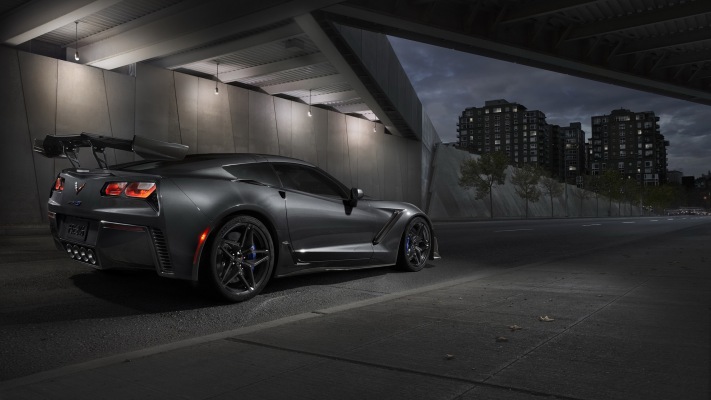 Chevrolet Corvette ZR1 2019. Desktop wallpaper