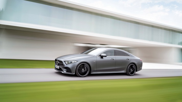 Mercedes-Benz CLS-Class 2019. Desktop wallpaper