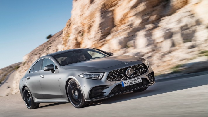 Mercedes-Benz CLS-Class 2019. Desktop wallpaper