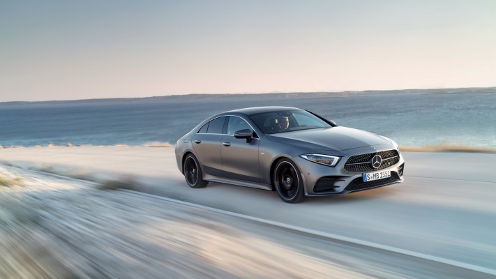 Mercedes-Benz CLS-Class 2019. Desktop wallpaper