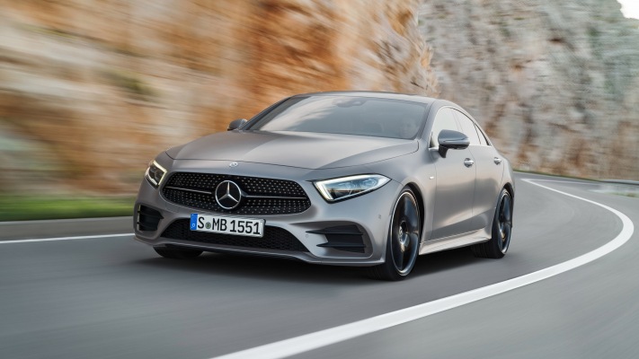 Mercedes-Benz CLS-Class 2019. Desktop wallpaper