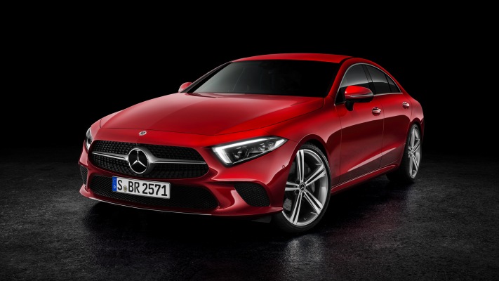 Mercedes-Benz CLS-Class 2019. Desktop wallpaper