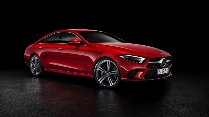 Mercedes-Benz CLS-Class 2019. Desktop wallpaper