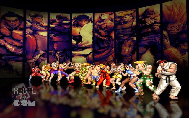 Street Fighter 2. Desktop wallpaper