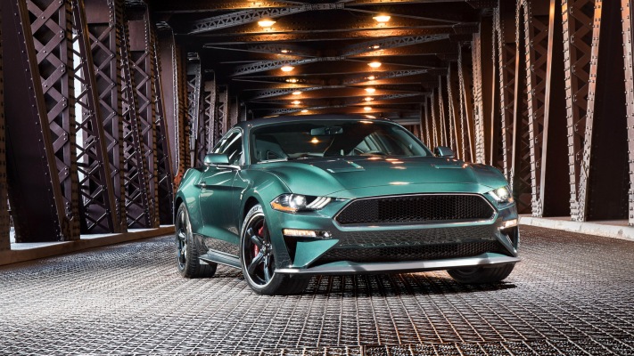Ford Mustang Bullitt 2019. Desktop wallpaper