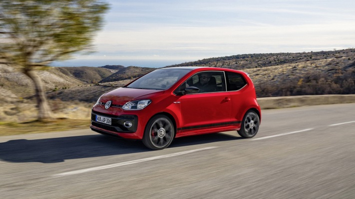 Volkswagen Up! GTI 2018. Desktop wallpaper