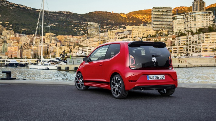 Volkswagen Up! GTI 2018. Desktop wallpaper