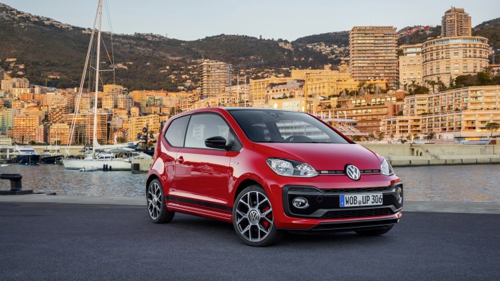 Volkswagen Up! GTI 2018. Desktop wallpaper