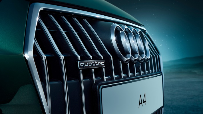 Audi A4 allroad quattro 2018. Desktop wallpaper