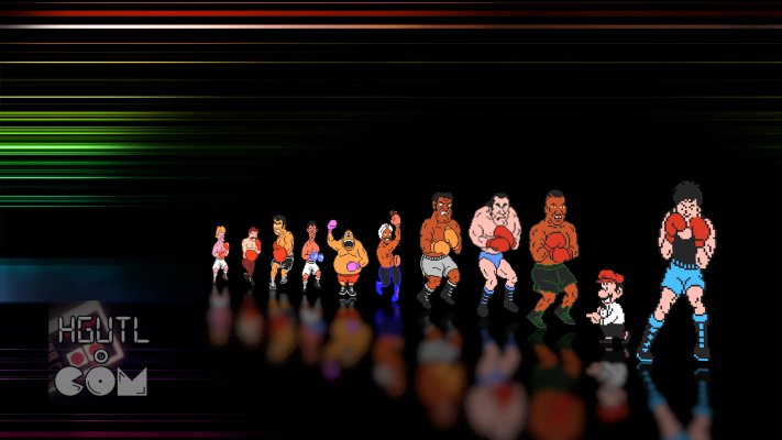 Mike Tyson - Punch Out!. Desktop wallpaper