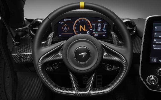 McLaren Senna Carbon Edition 2018. Desktop wallpaper