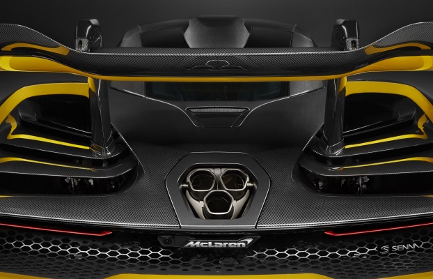 McLaren Senna Carbon Edition 2018. Desktop wallpaper