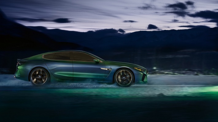 BMW M8 Gran Coupe Concept 2018. Desktop wallpaper