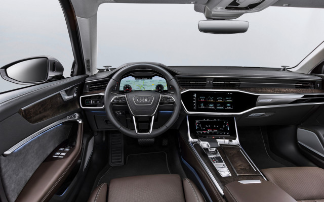 Audi A6 Sedan 2019. Desktop wallpaper