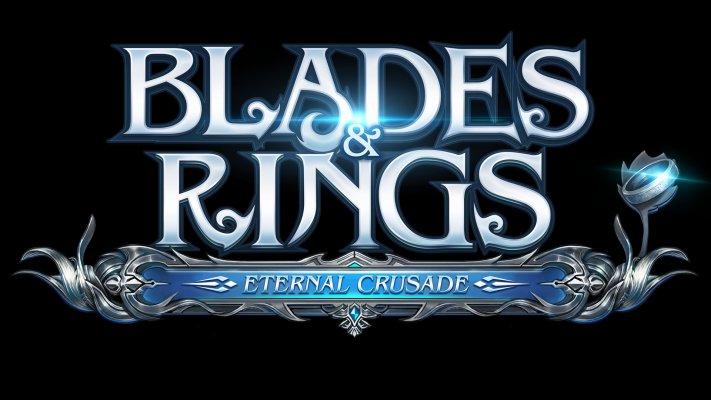 Blades and Rings. Desktop wallpaper