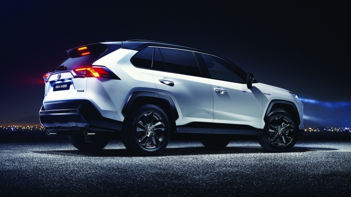 Toyota RAV4 Hybrid 2019. Desktop wallpaper