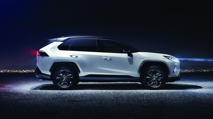 Toyota RAV4 Hybrid 2019. Desktop wallpaper