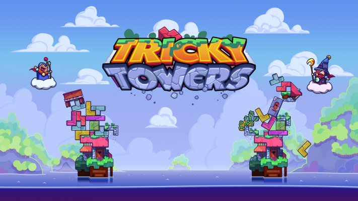 Tricky Towers. Desktop wallpaper