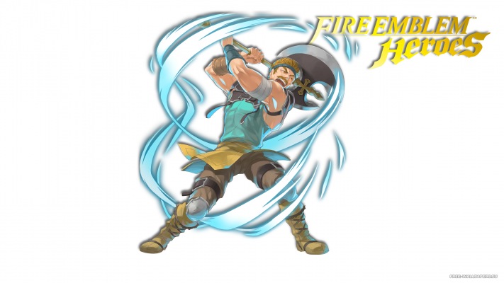 Bartre: Fearless Warrior. Desktop wallpaper