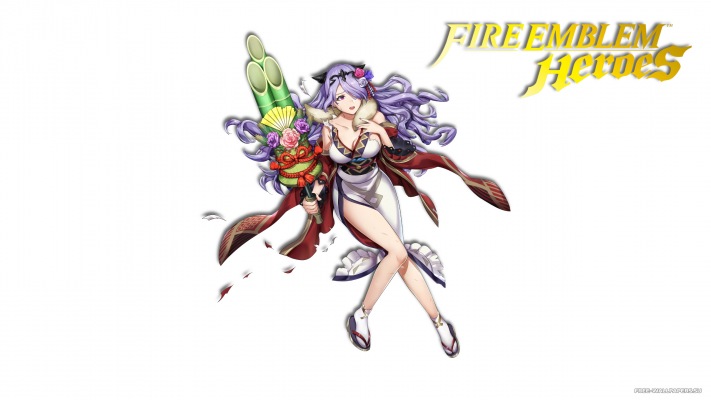 Camilla: Holiday Traveler. Desktop wallpaper