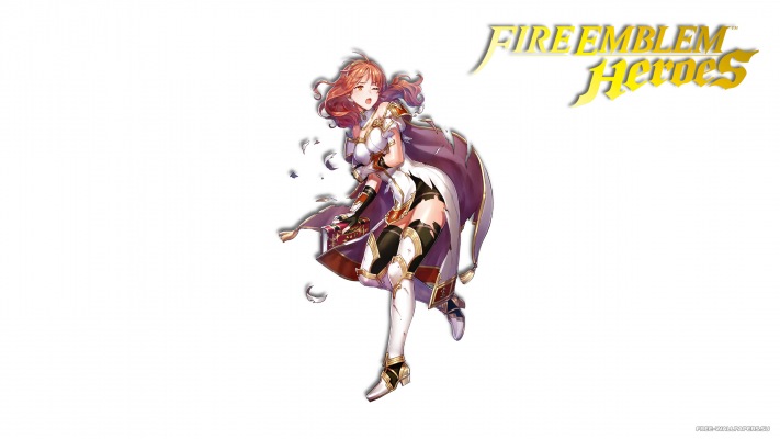 Celica: Caring Princess. Desktop wallpaper