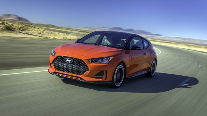 Hyundai Veloster 2018. Desktop wallpaper