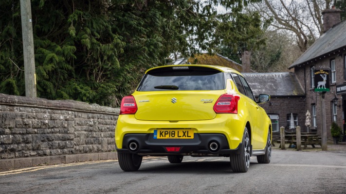 Suzuki Swift Sport 2018. Desktop wallpaper