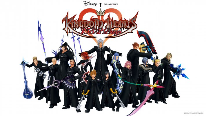 Kingdom Hearts 358/2 Days. Desktop wallpaper