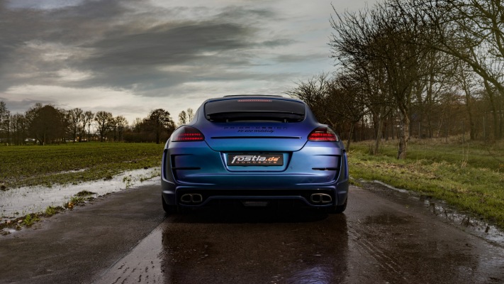 Porsche Panamera Fostla.de 2018. Desktop wallpaper