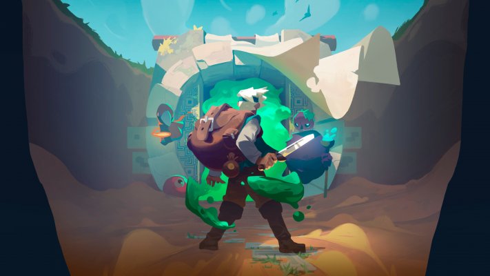 Moonlighter. Desktop wallpaper