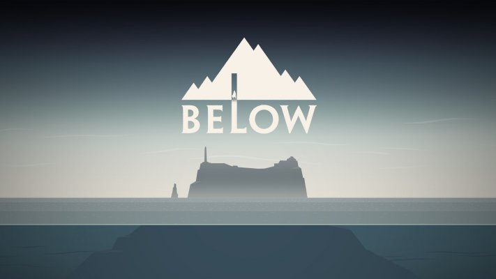 Below. Desktop wallpaper