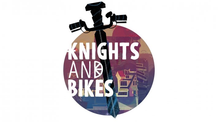 Knights and Bikes. Desktop wallpaper