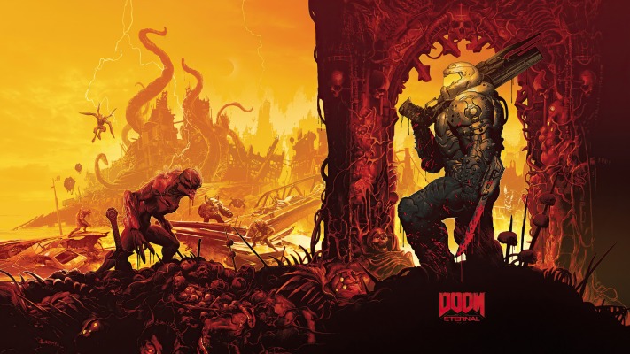 Doom Eternal. Desktop wallpaper