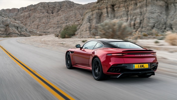 Aston Martin DBS Superleggera 2019. Desktop wallpaper